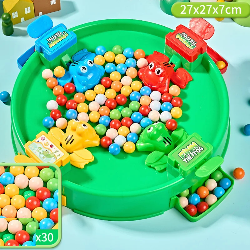 Pinball Machine - Frog Eating Bean Children Toy Greedy