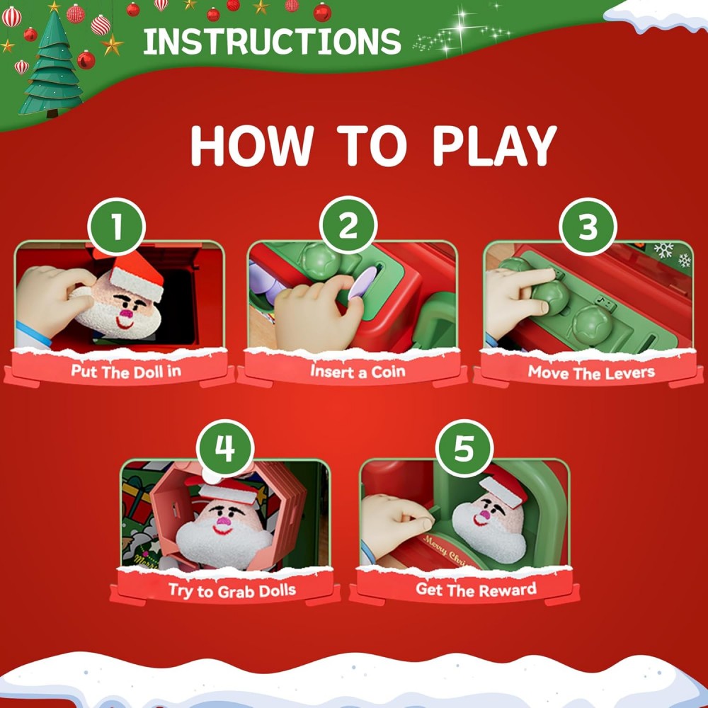Christmas Claw Machine For Kid – Arcade Vending Machines Bewertung und Preis