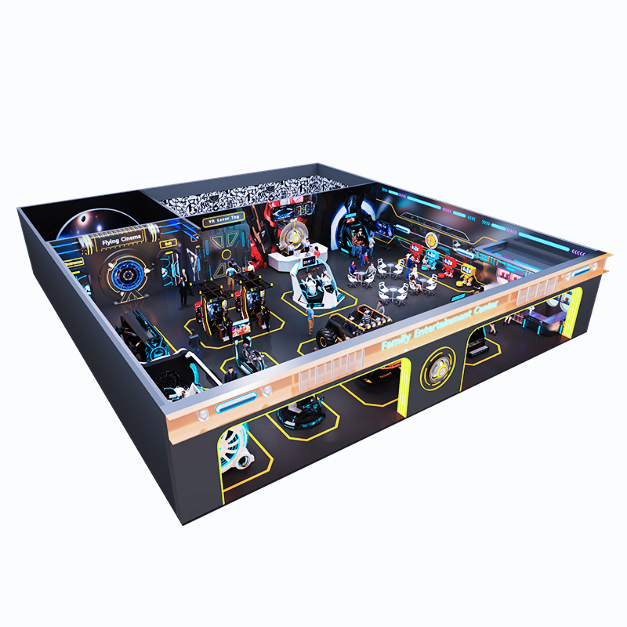 VR Amusement Park 5D 7D 9D Arc – Arcade Games & Vending Co Bewertung und Preis