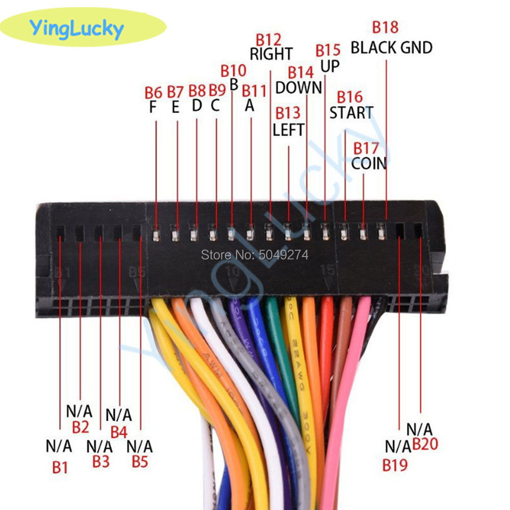 Arcade Cabinet 40-pin Wire Har – Boxing Machine Arcade Bewertung und Preis