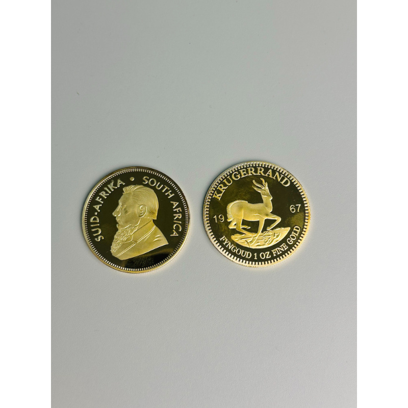 Gold Krugerrand Coin 4cm Wealt – Token Coin Mechanism Bewertung und Preis