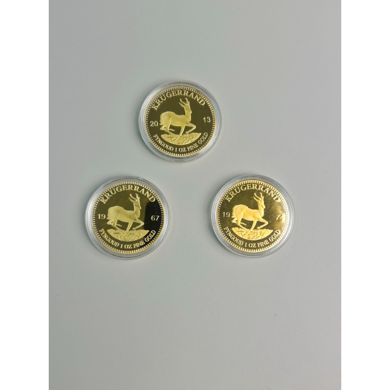 Gold Krugerrand Coin 4cm Wealt – Token Coin Mechanism Bewertung und Preis