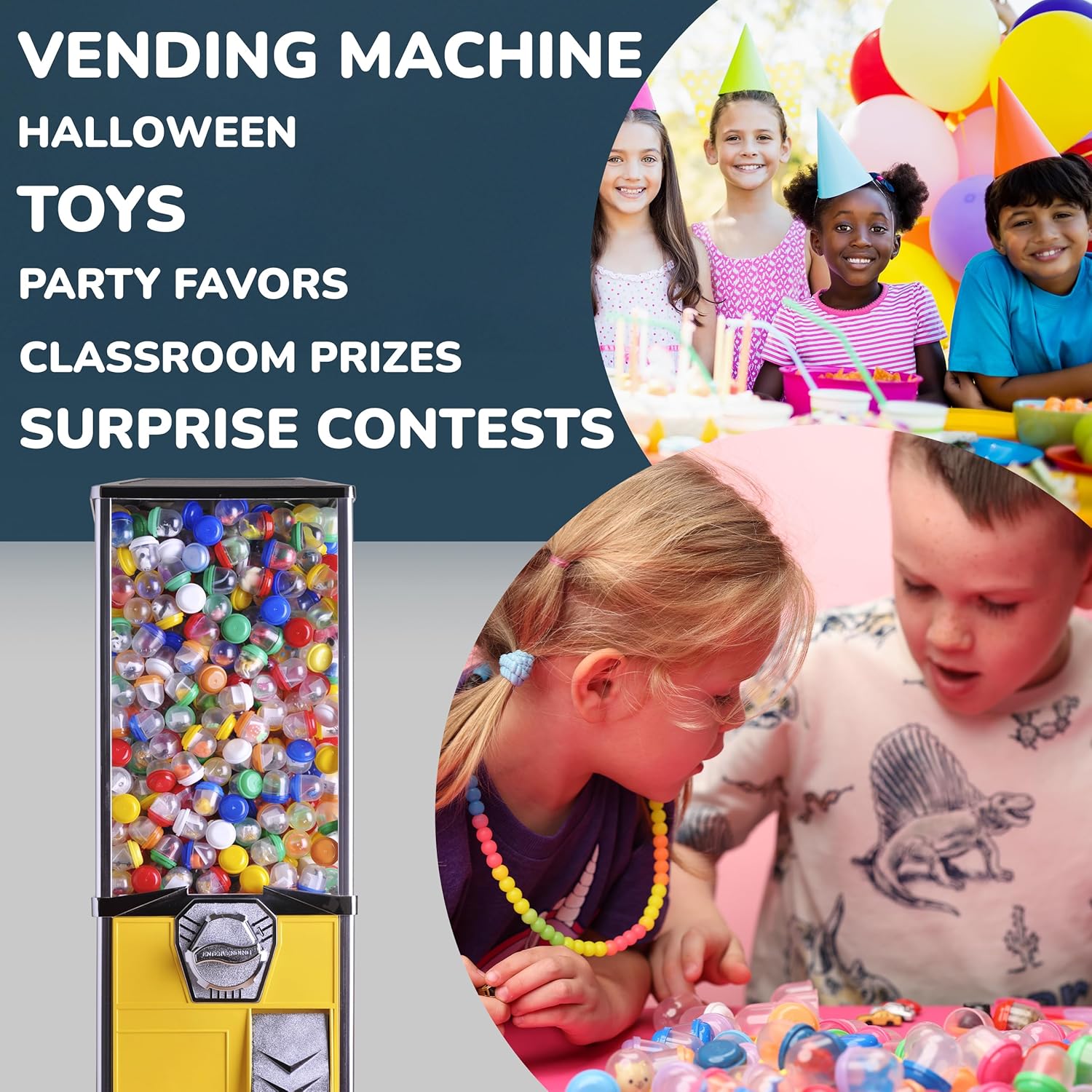 100-500PCS Empty Round Capsule – Prize Capsule Toy Machine Bewertung und Preis