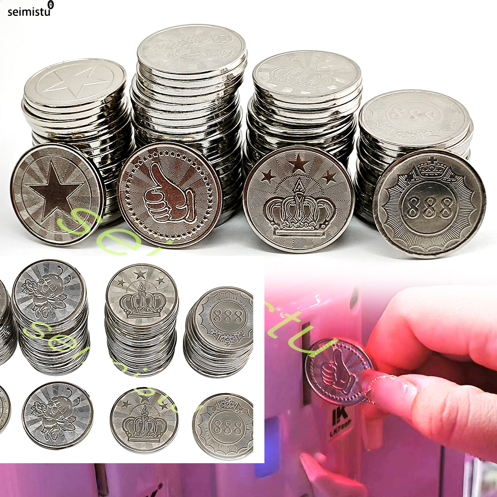 100pcs Coin Token Stainless St – Token Coin Mechanism Bewertung und Preis