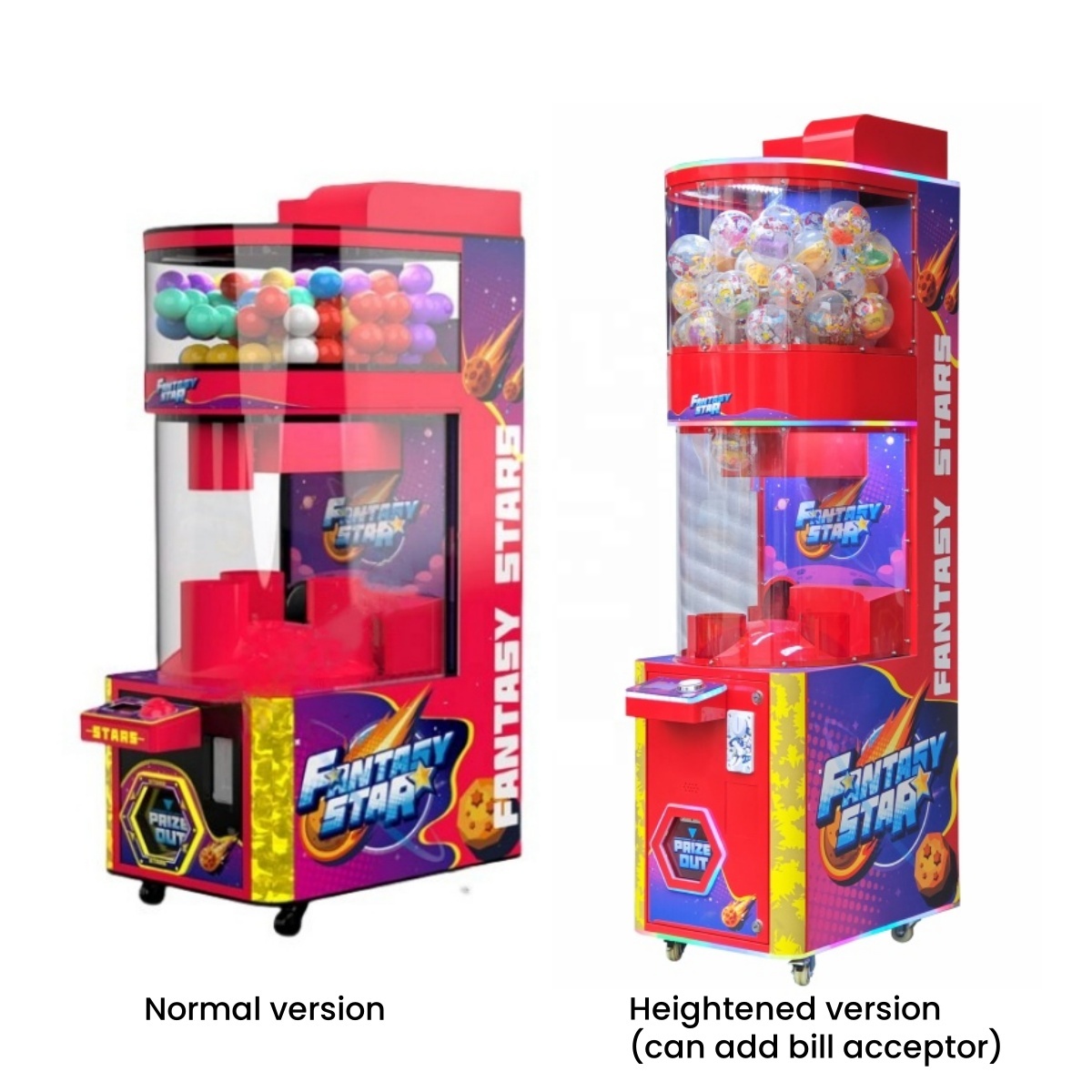 Amusement Park Metal Coin Oper – Prize Capsule Toy Machine Bewertung und Preis