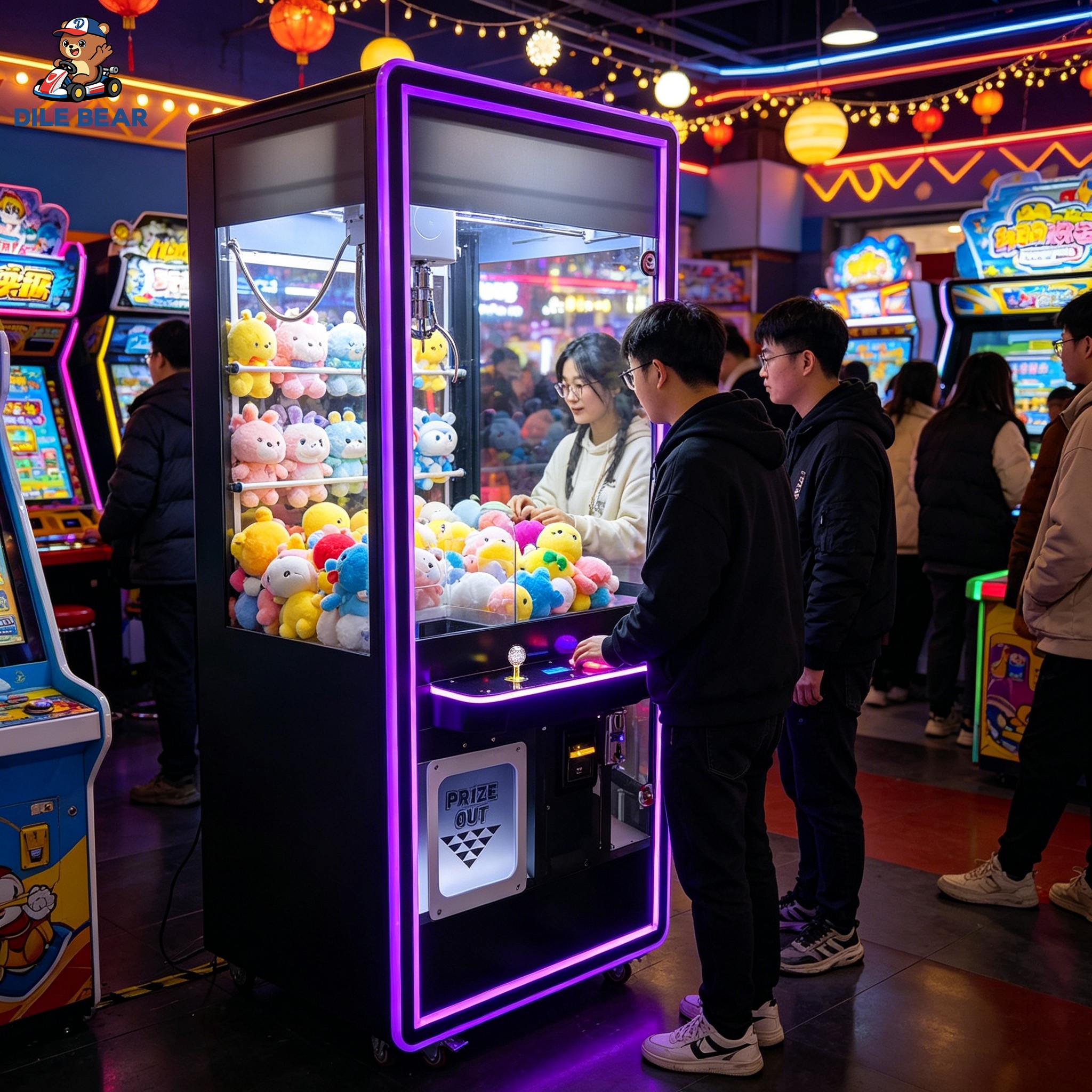 Black Claw Machine Modern Arca – Arcade Vending Machines Bewertung und Preis