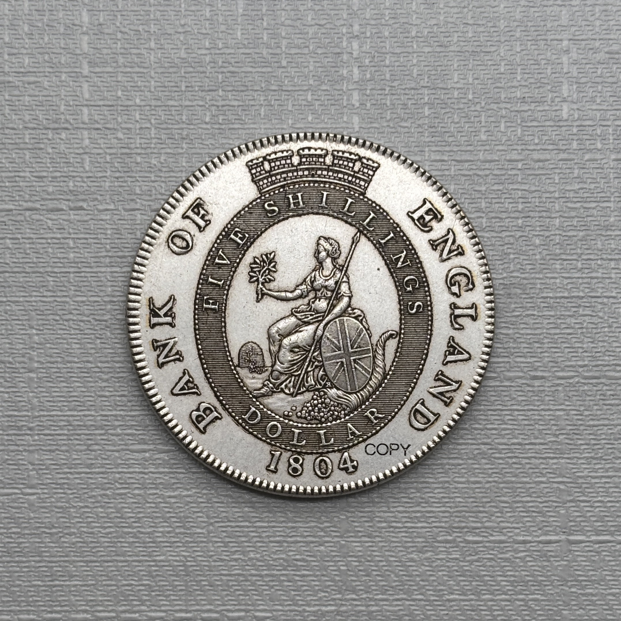 United Kingdom 1804 1 Dollar 5 – Token Coin Mechanism Bewertung und Preis