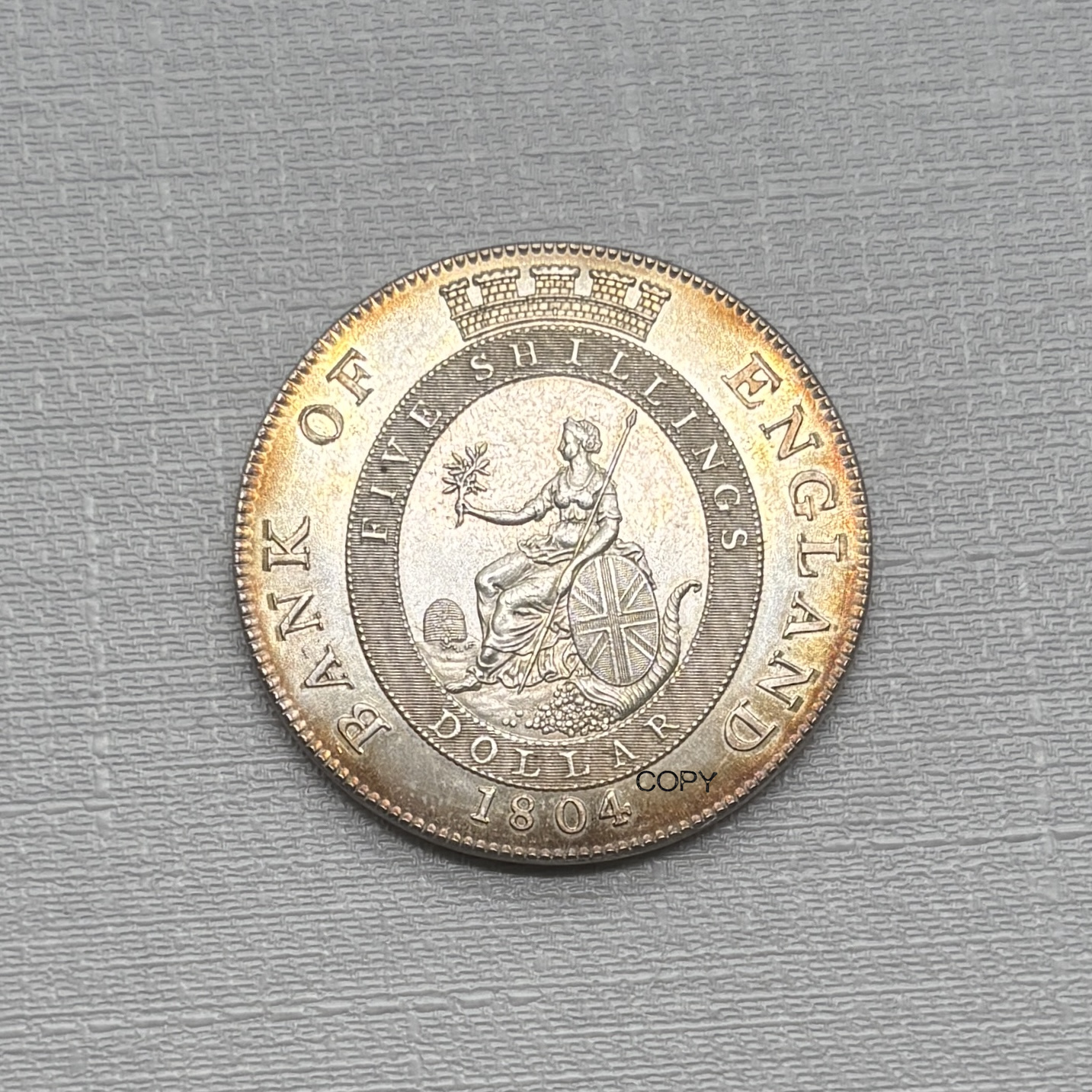 United Kingdom 1804 1 Dollar 5 – Token Coin Mechanism Bewertung und Preis