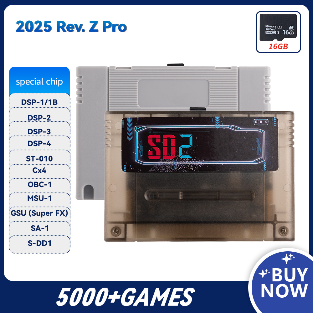 SD2 Game SNES for SD2SNES Rev. – Arcade Z Bewertung und Preis