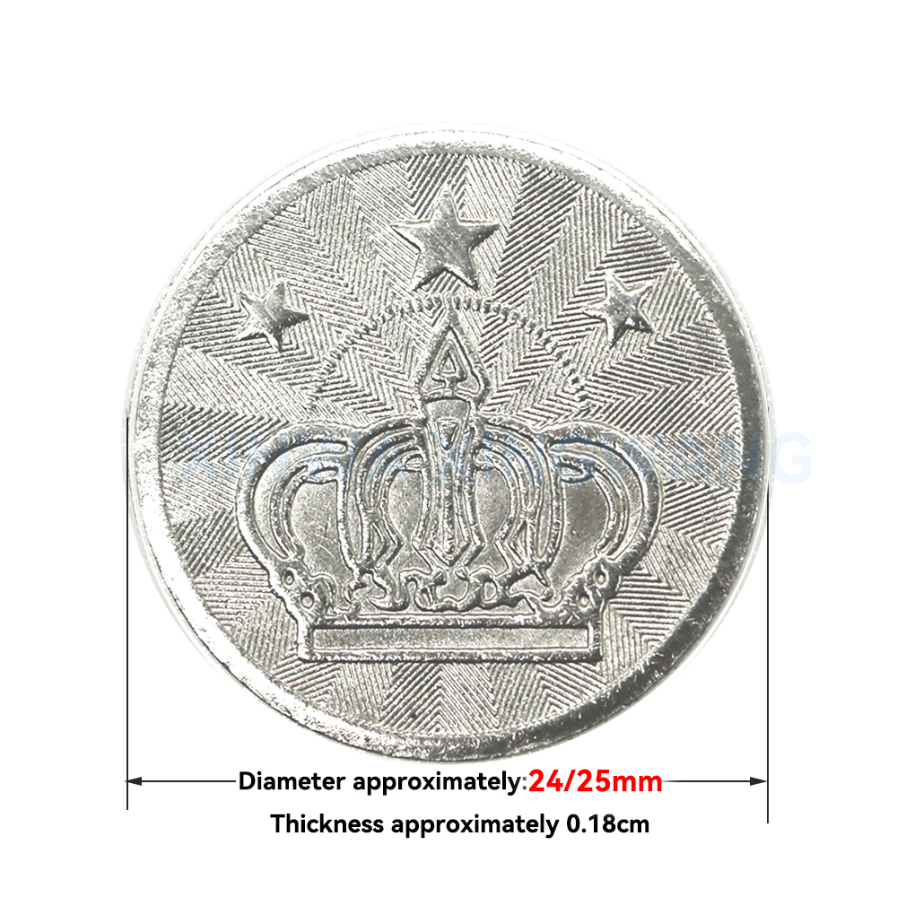 100PCS  Coins Tokens Stainless – Token Coin Mechanism Bewertung und Preis