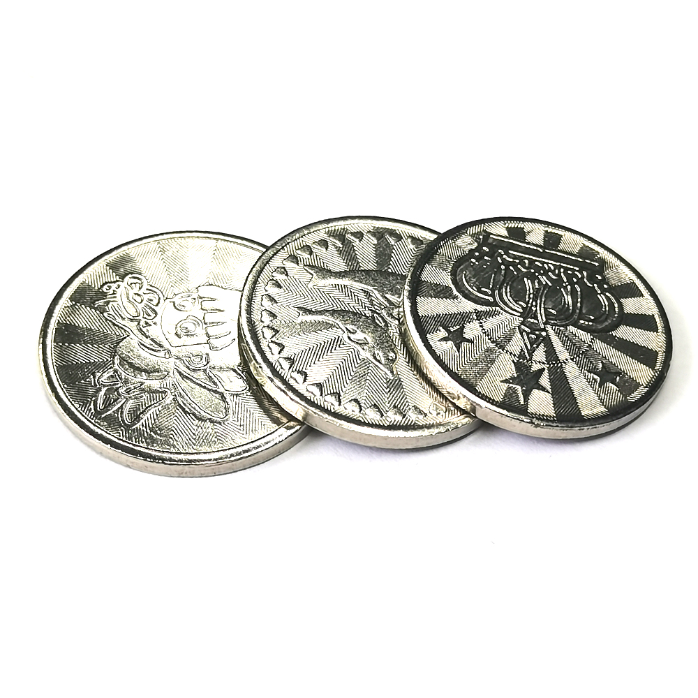 100PCS  Coins Tokens Stainless – Token Coin Mechanism Bewertung und Preis