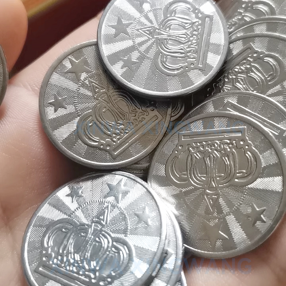 100PCS  Coins Tokens Stainless – Token Coin Mechanism Bewertung und Preis