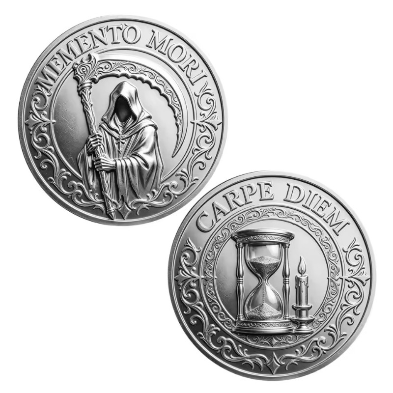 Memento Mori Carpe Diem Grim R – Token Coin Mechanism Bewertung und Preis