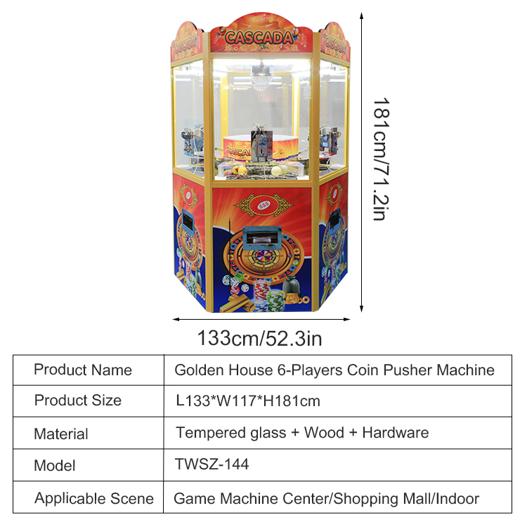 6 Players Arcade Game Machines – Arcade Style Vending Machine Bewertung und Preis