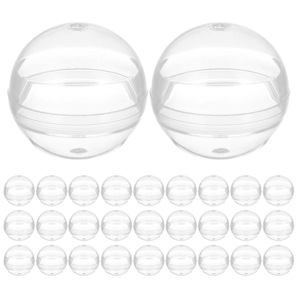 50pcs Empty Clear Balls Capsul – Prize Capsule Toy Machine Bewertung und Preis