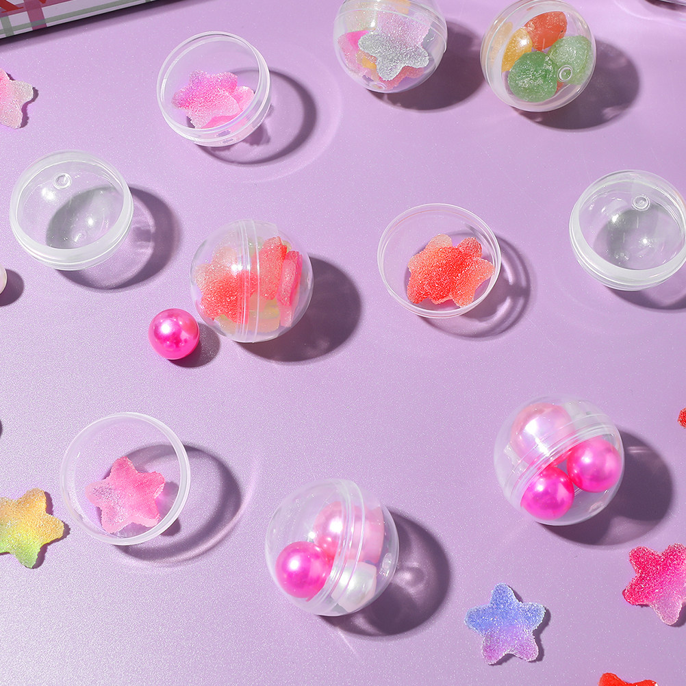 50pcs Empty Clear Balls Capsul – Prize Capsule Toy Machine Bewertung und Preis